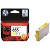 Hewlett Packard (HP) Rašalas HP 655 geltonasis (CZ112AE)