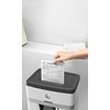 Hewlett Packard (HP) HP ONESHRED 12MC dokumentų smulkintuvas, mikropjovimas, P-5, 12 kortelių, 25l, šviesiai pilkas