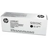Hewlett Packard (HP) HP Q2612A cartridge, juodas