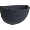 Nicoli 32x18x21cm sieninis vazonas Clio 32 antracito spalvos