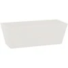 Nicoli 50x20x18cm lovelis Mysia 50 baltos spalvos