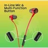 HyperX Cloud Earbuds  aidinės žaidimų ausinės, Raudonos