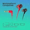 HyperX Cloud Earbuds  aidinės žaidimų ausinės, Raudonos