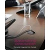 Icy Box IB-HUB1407 3 prievadų stalinis įkroviklis, 2x USB-A, 1x USB-C, 60 mm anga