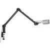 ICY BOX IB-MAG103B-T - Mikrofono stovas - Stalinis tvirtinimas - Juodas - Aliuminis - Plastikas - Plienas - 3/8" - 1,36 kg (IB-MAG103B-T)