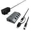 Icy Box 4 IB-HUB1405C Uosto centras USB 3.0