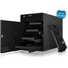 ICY BOX IB-3740-C31 USB 3.1 Type-C SINGLE korpusas, skirtas 4x2,5/3,5 colio SATA HDD / SSD diskams
