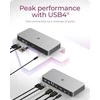 ICY BOX USB4 10w1 | 2x HDMI | 1x USB-C PD | 1x RJ45