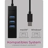 „Raidsonic“ | 4 privatūs įrenginiai, palaikantys USB 3.0 A tipo, C tipo, gigabito LAN | „Icy Box IB-HUB1419-LAN“