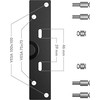 ICY BOX VESA tvirtinimo adapteris Raspberry Pi skirtas tvirtinti prie sienos arba ant monitoriaus stovo