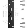 ICY BOX VESA tvirtinimo adapteris Raspberry Pi skirtas tvirtinti prie sienos arba ant monitoriaus stovo