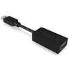 Raidsonic ICY BOX USB 3.0 į VGA adapteris – iki 1080p Full HD raiška (1920x1080px). VGA, USB 3.0
