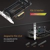 Icy Dock „IcyDock M.2 NVMe SSD“ į PCIe adapterio plokštė su šildymu