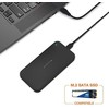 „Pocket Icy Dock M.2 PCIE NVME“ – USB-C 3.2 Gen 2 Nano (MB861U31M2B)
