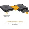 Serveris Icy Dock 2 x 2,5 colio SATA / SAS Hotswap flexiDOCK (MB522SP-B) lizdas