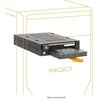 Serveris Icy Dock 2 x 2,5 colio SATA / SAS Hotswap flexiDOCK (MB522SP-B) lizdas