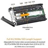 „Pocket Icy Dock“ 4x M.2 NVME SMD – „MiniSAS ToughArmor“ (MB720M2K-B)