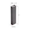 Pluss Id +ID Smart Card Reader juodas, BLISTER