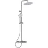 Stacionari dušo sistema Ideal Standard Ceratherm T50, su Ø250 galva ir rankiniu dušu, chrom