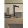 Praustuvo maišytuvas Ideal Standard Ceraline, aukštas, be dugno vožtuvo, Silk Juodas matinė juoda