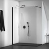 Virštinkinė dalis vonios-dušo maišytuvui Ideal Standard, Ceratherm T100 Silk Juodas matinė juoda