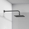 Stacionari dušo galva Ideal Standard, IdealRain Cube 200x200 mm, Silk Juodas juoda matinė