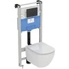 WC klavišas Ideal Standard ProSys, Mechaninis, Oleas M1, Silk Juodas juodas matinis