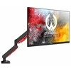 IIYAMA DSG3001C-R1 žaidimų stalo laikiklis vienam monitoriui su reguliuojamo aukščio VESA 75x75 arba 100x100mm USB jungtys (P)