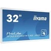 Monitorius Iiyama 32" PCAP Baltas Anti-glare Bezel Be 12 taškų jutiklinis ekranas, 1920x1080, AMVA3 skydelis, 2xHDMI, DisplayPort, VGA, 420cd/m², 3000:1, USB jutiklinė sąsaja, LAN ir RS232 valdymas, palaikomas VESAC 40, MultixTouch0 OS, atskira arba integruota
