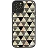iKins dėklas skirtas Apple Apple iPhone 12/12 Pro pyramid juodos spalvos