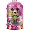 DISNEY MINNIE MOUSE MINI BEACH DOLL SPINTOS AKC APRANGA. 13 ELEMENTŲ RINKINYS