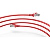 Wirewin INCA Patchkabel ICAT6-02TK RJ45 Cat6 UTP Rot 2,0m mažmeninė prekyba