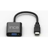 Adapteris AV Inca INCA Adapteris IHTV-7TS HDMI > VGA St. + USB Audio, 1080P, SW mažmeninė prekyba