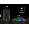 INCA Pelė žaidimams IMG-GT17 6400 DPI. RGB. 7 mygtukai. USB. SW retail