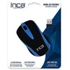 Pelė Inca INCA Pelė IWM-221RSMV 1000 DPI,Wireless,Nano-USB, Blau 10 m retail