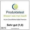 Kabelis InLine Jack 3,5 mm - RCA (Cinch) x 2,5 m mėlyna (89929P)