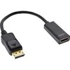 DisplayPort į HDMI adapteris su trumpu laidu
