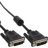 Kabelis InLine DVI- D - DVI- D 2m juoda (17762)