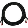 InLine 76405S pataisomasis kabelis RJ45 kištukas į RJ45 kištuką S/FTP Cat.6 juodas 5 m