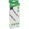 „Kabelis InLine“ lizdas 3,5 mm – 3,5 mm lizdas 1 m sidabro (99271)