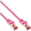 InLine Pečkordas S / FTP, PIMF, 6 kat., PVC, rausvas 5m (76405M)