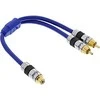 Inline Kabelis Intos RCA (Cinch) - RCA (Cinch) x2 0.2m mėlyna (89927P)