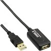 InLine USB 2.0 aktyvus plėtinys, kištukas A prie lizdo A - 5m