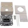 InLine Kištukinis lizdas, 2x RJ45, balta (76842W)