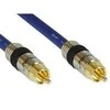 Kabelis InLine RCA (Cinch) - RCA (Cinch) 1m mėlyna (89801P)