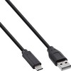 Kabelis USB InLine USB-C - USB-A 5 m Juodas (35735)