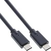 Kabelis USB InLine USB-C - USB-C 2 m Juodas (35702A)