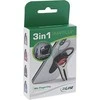 InLine ® išmanusis telefonas 3in1 Smartclip automobilio laikiklis, stovas, piršto laikiklis, lipni mobiliojo telefono rankena, išmaniojo telefono laikiklis, selfie mobiliojo telefono laikiklis,