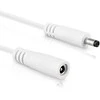 Maitinimo kabelis InLine ® Nuolatinės srovės lizdas, nuolatinės srovės kištukas, 3.5x1.35mm, AWG 18, baltas, 5m