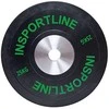 Olimpinis svoris tinkamas mėtymui 50mm inSPORTline BumperPlate 25kg